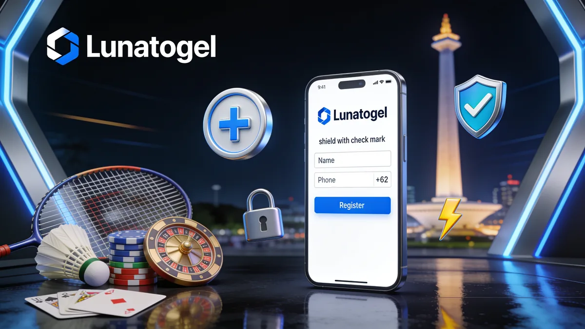 lunatogel di Indonesia — Lunatogel Login — Langkah demi Langkah